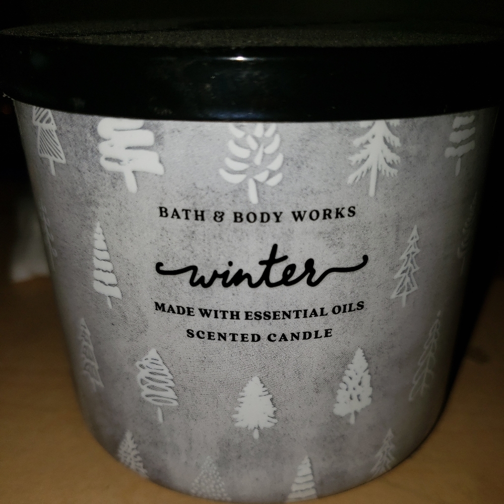 Winter Bath and Body Works Candle